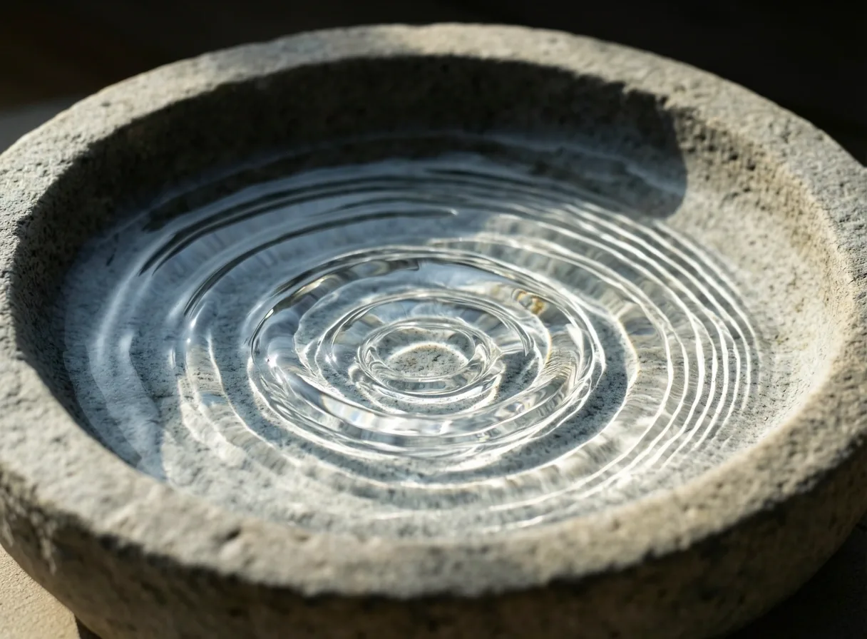 Texture d'eau pure et naturelle