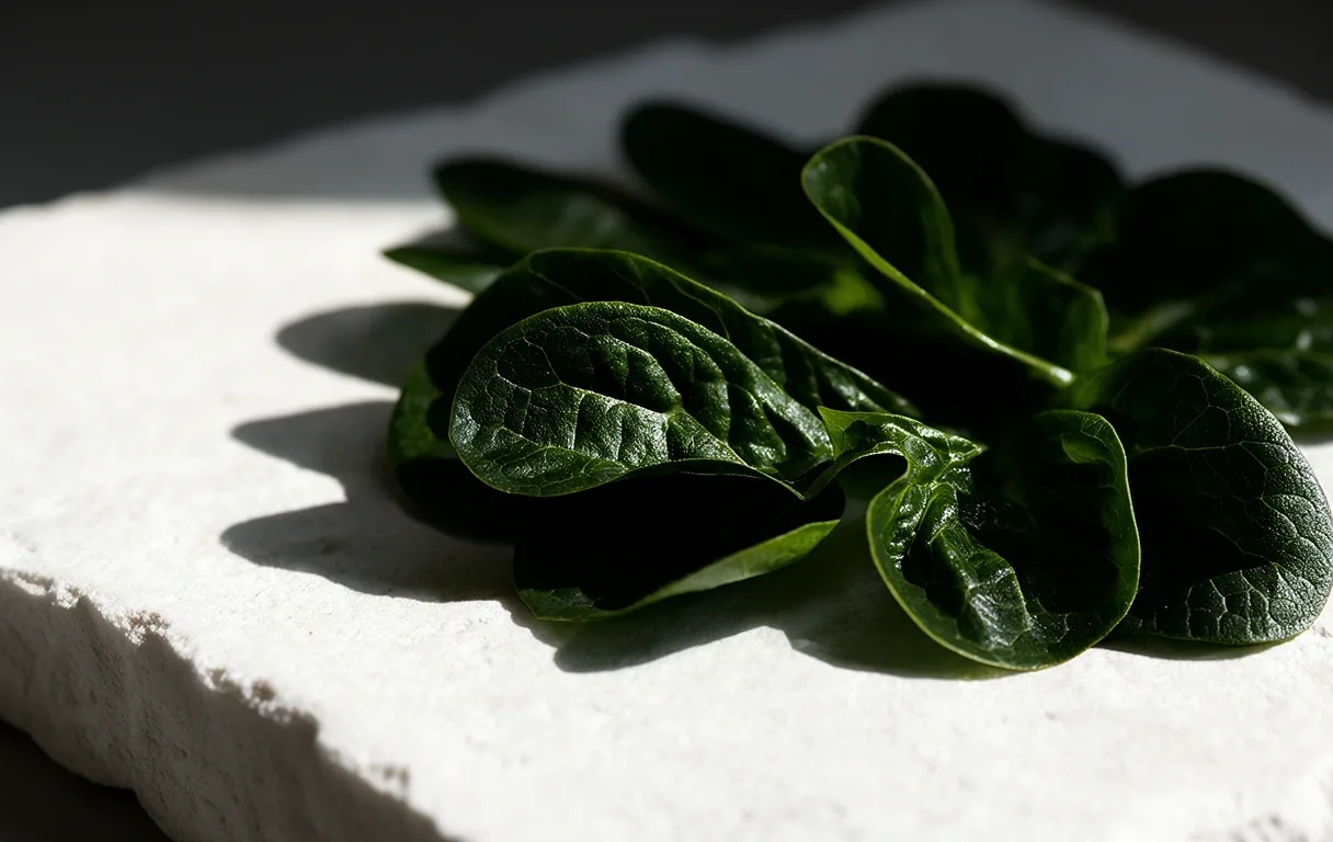 Composition de végétaux frais soulignant une approche naturelle de l'alimentation